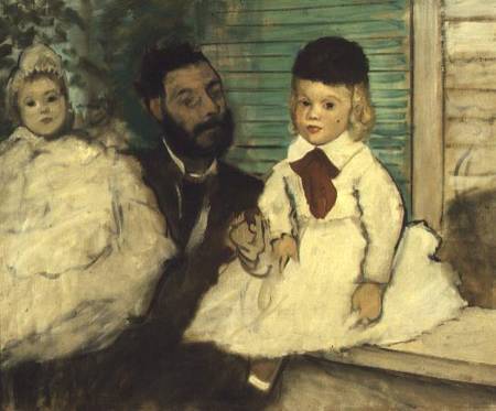Comte Le Pic and his Sons od Edgar Degas