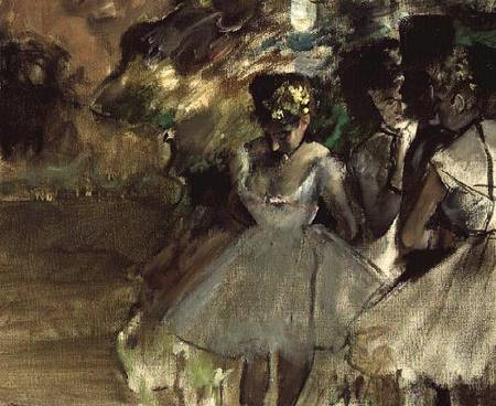 Three Dancers in the Wings od Edgar Degas