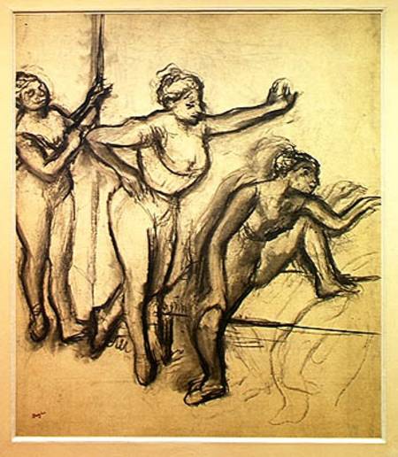 Three Dancers od Edgar Degas
