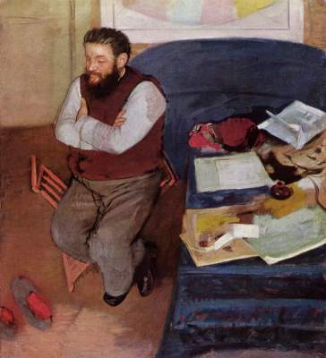 Diego Martelli od Edgar Degas