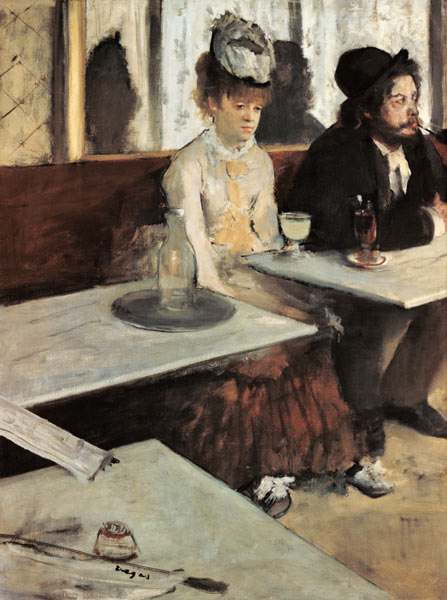 Absinth od Edgar Degas