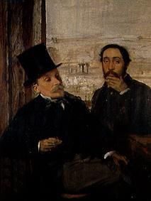 Edgar Degas and Evariste de Valernes. od Edgar Degas