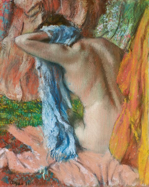 After the bath od Edgar Degas