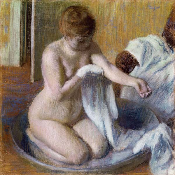 Femme au tub od Edgar Degas