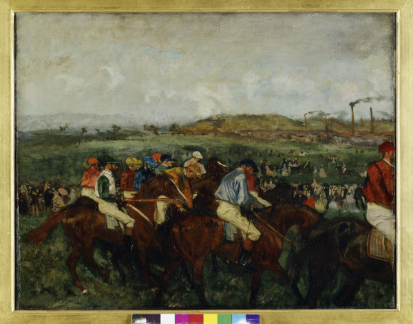 Gentlemen Race od Edgar Degas