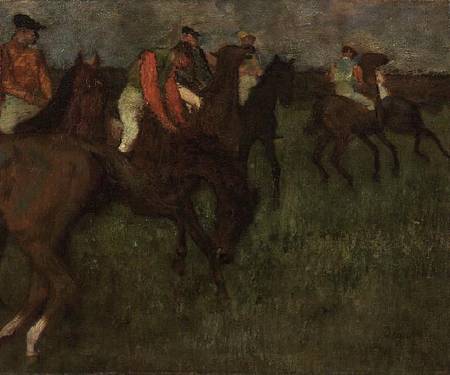 Jockeys od Edgar Degas