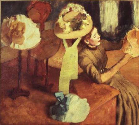 The Millinery Shop od Edgar Degas