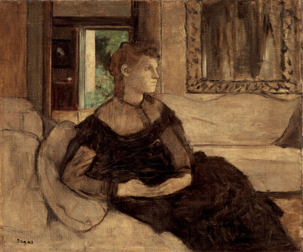 Mme Theodore Gobillard od Edgar Degas
