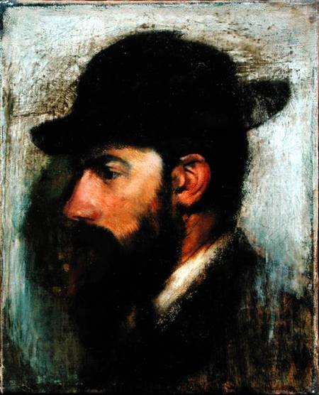 Portrait of Henri Rouart (1833-1912) od Edgar Degas