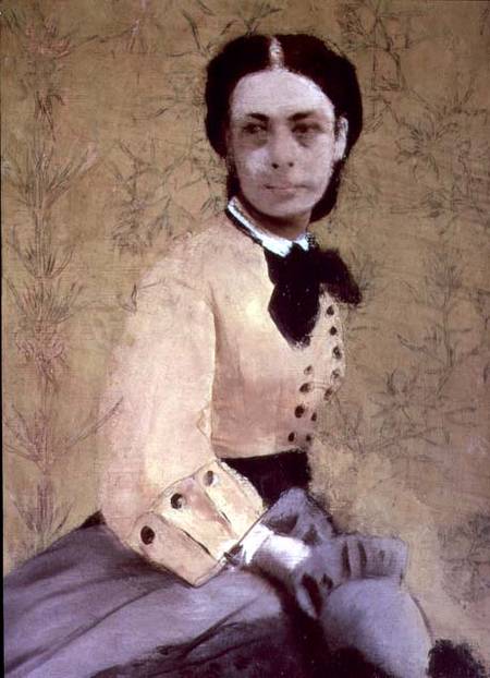 Portrait of Princess Pauline de Metternich od Edgar Degas