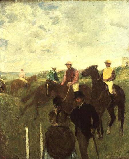 Before the Races od Edgar Degas