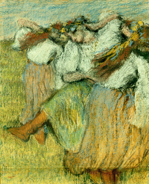 Russian dancers od Edgar Degas