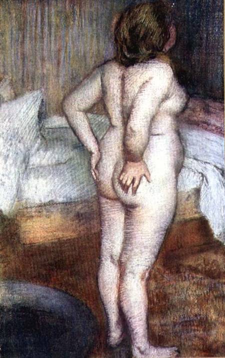 Standing Nude od Edgar Degas