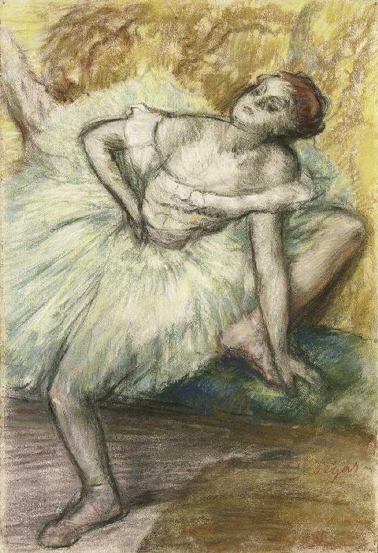 Study of a dancer od Edgar Degas