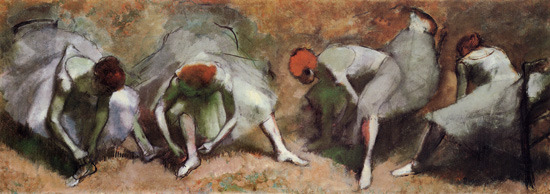 Frieze of Dancers od Edgar Degas