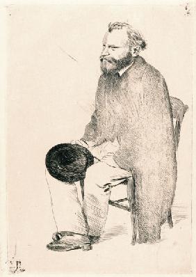 Portrait of the artist Édouard Manet (1832-1883)