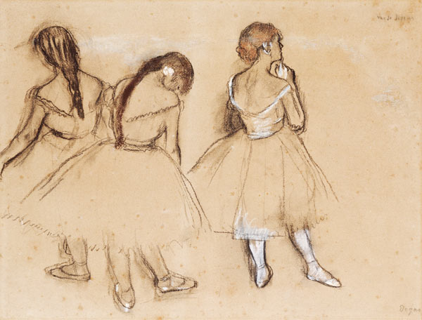 Tři tanečnice  od Edgar Degas