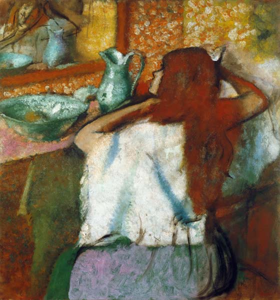 Woman at her Toilet od Edgar Degas