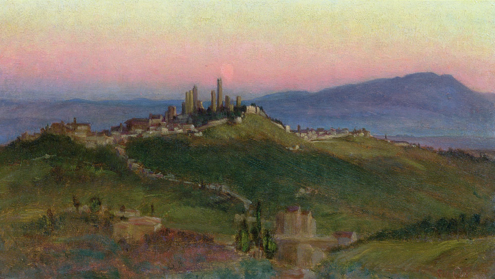 View of San Gimignano od Edith Ridley Corbet