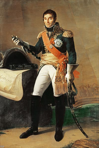 Portrait of Andre Massena, c.1853 od Edme Adolphe Fontaine