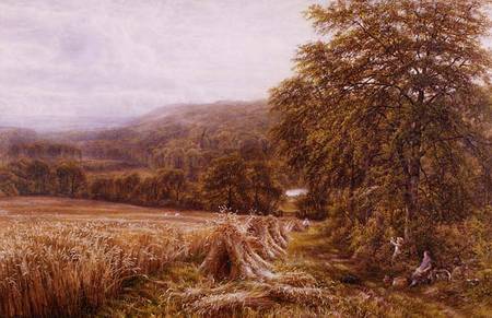 Harvest Time on the Dart od Edmund George Warren
