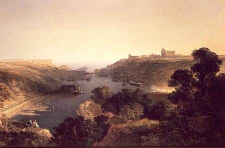View of Whitby od Edmund John Niemann