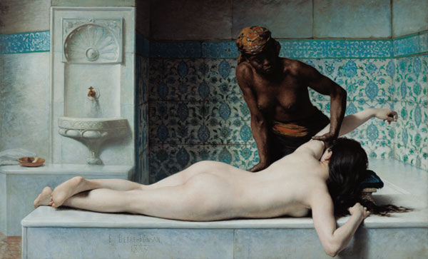 The Massage od Edouard Debat-Ponsan