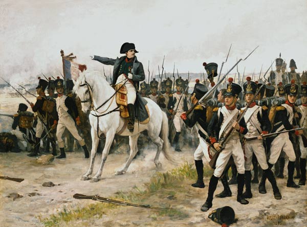Napoleon At The Battle Of Friedland od Edouard Debat-Ponsan