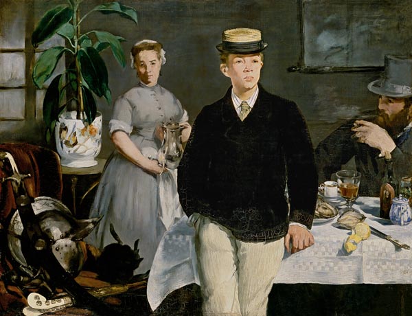 Luncheon in the Studio od Edouard Manet