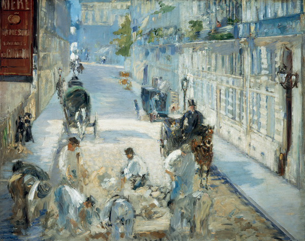 The Road Menders od Edouard Manet