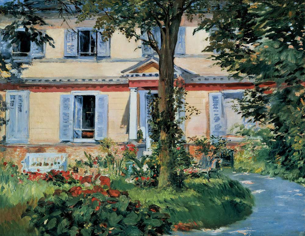 House in Rueil od Edouard Manet