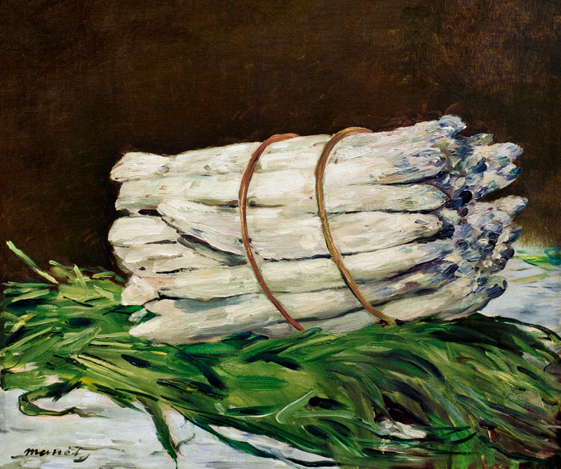 Botte d'asperges (Spargelstillleben) od Edouard Manet