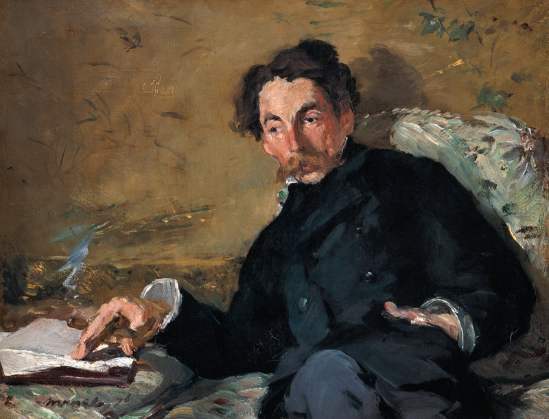 Stephane Mallarme (1842-98) od Edouard Manet