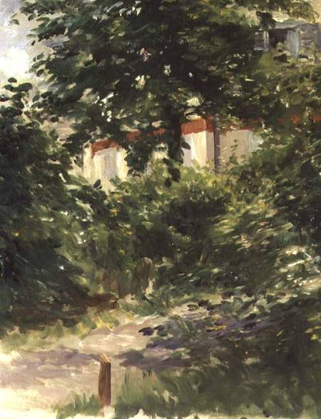 A Corner of the Garden in Rueil od Edouard Manet