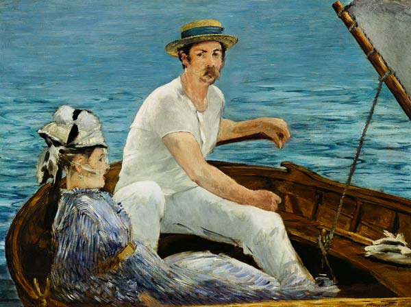 The boat game od Edouard Manet