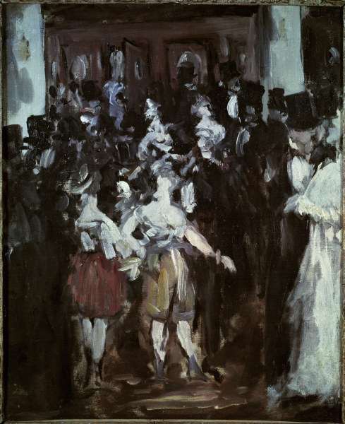 E.Manet, Maskenball in der Opera od Edouard Manet