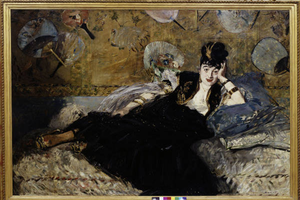 E.Manet / The Lady with the fans od Edouard Manet
