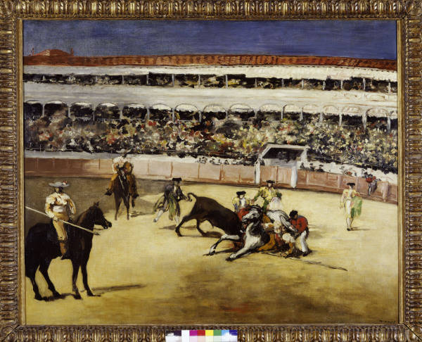 Manet / Bullfight / 1865/66 od Edouard Manet