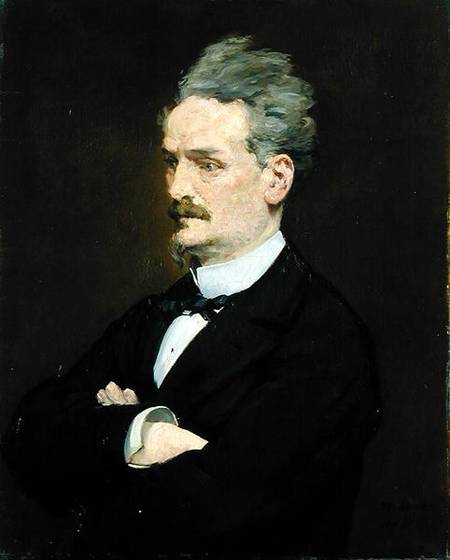 The Journalist Henri Rochefort (1830-1913) od Edouard Manet