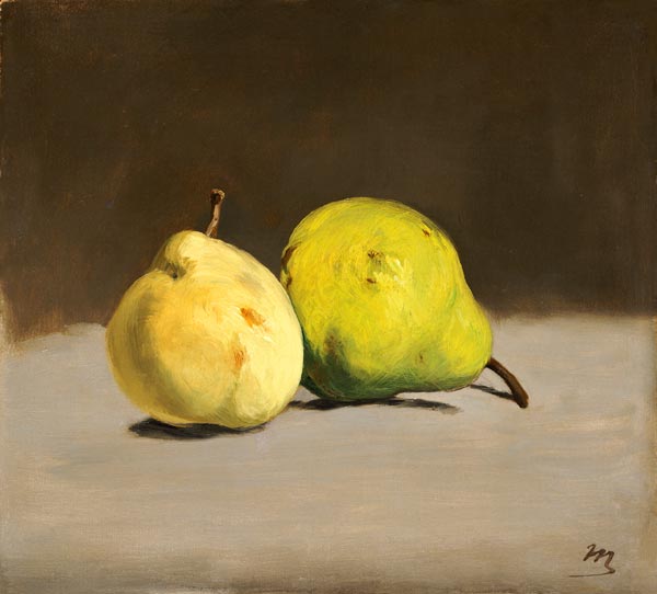 Zwei Birnen od Edouard Manet