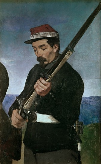Non Commissoned Officer holding his Rifle od Edouard Manet