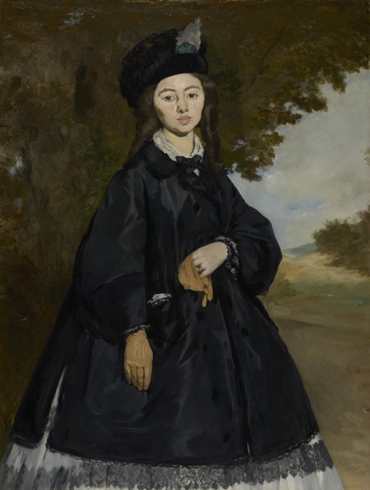 Portrait of Madame Brunet od Edouard Manet