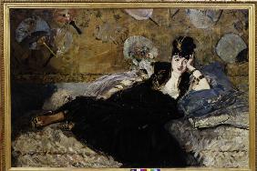 E.Manet / The Lady with the fans