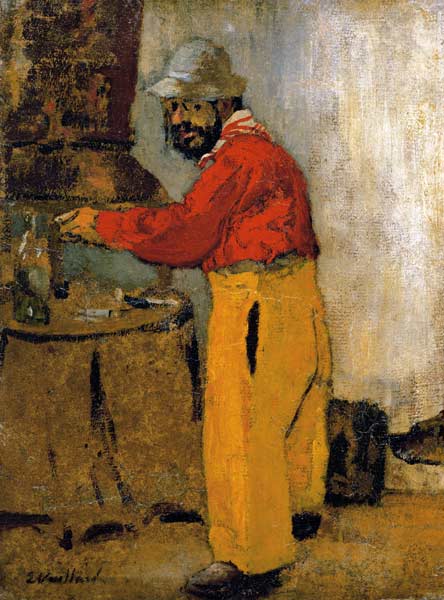 Henri de Toulouse-Lautrec at Villeneuve sur Yonne, 1898 (oil on canvas)  od Edouard Vuillard