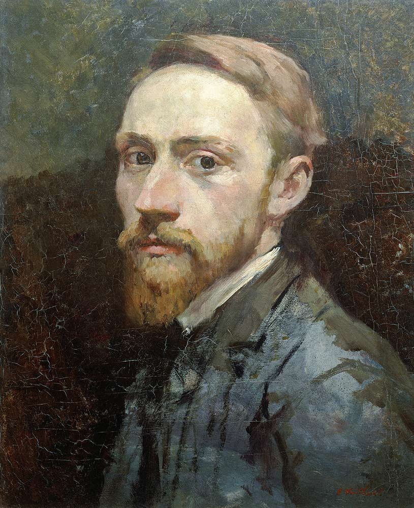 Self Portrait, c.1889-90 (oil on canvas)  od Edouard Vuillard