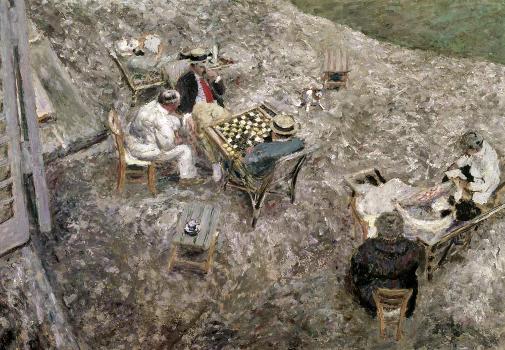 The Checker Board  od Edouard Vuillard