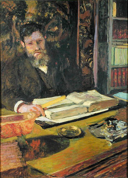 Arthur Fontaine (1860-1931) c.1906 (oil on card)  od Edouard Vuillard