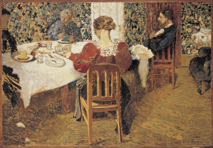 A table (Le Dejeuner) od Edouard Vuillard