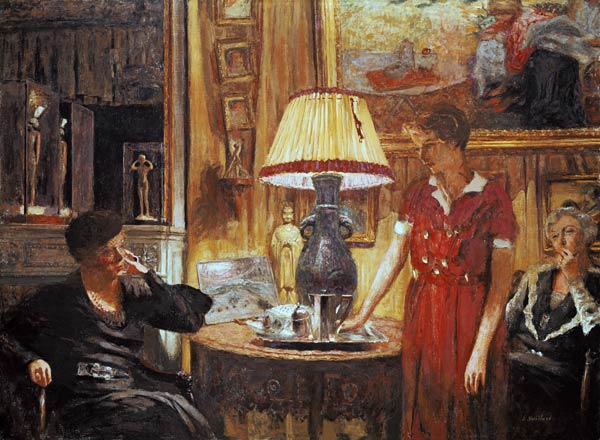 The visit od Edouard Vuillard