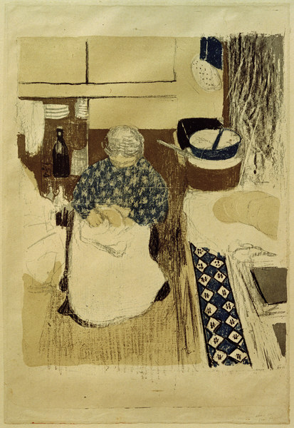 La cuisiniere (Die Koechin), od Edouard Vuillard